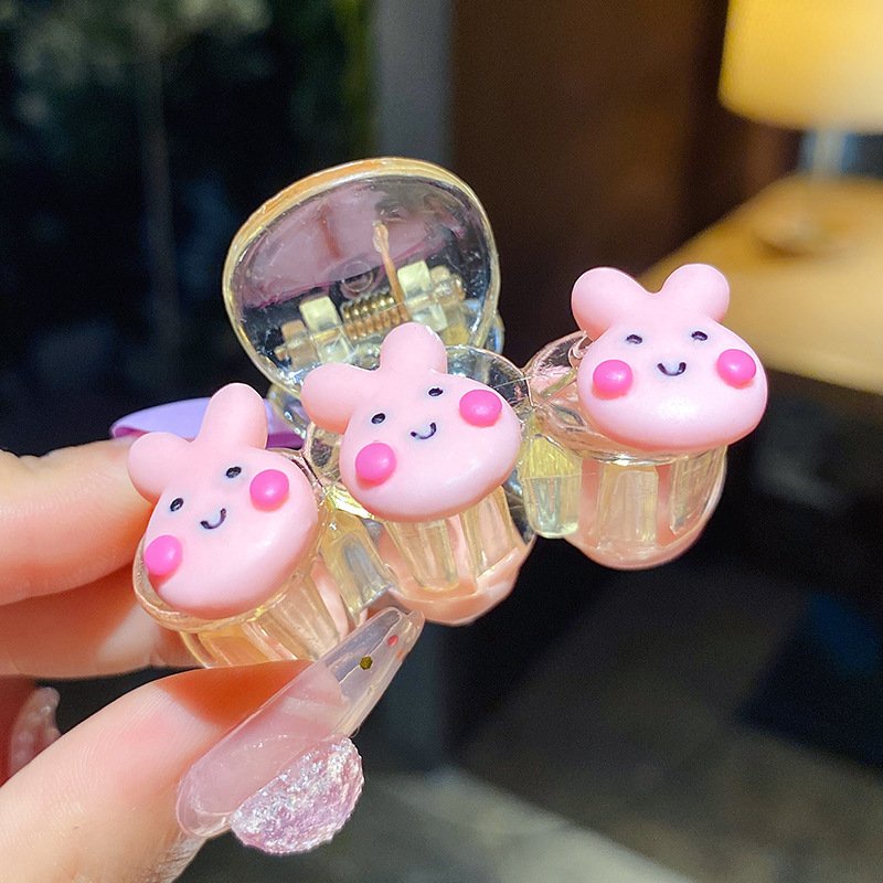 Kẹp càng cua họa tiết dễ thương cho bé gái