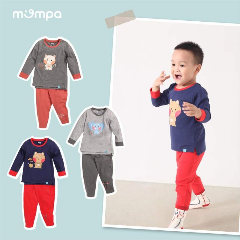Bộ Dài Tay Cotton Mompa MP3 • 1Y 2Y 3Y 4Y • Choding Home