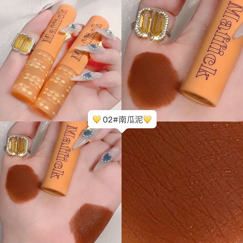 Son Kem Cam Lì Maffick Matte Lip Mud MF133 Son Bùn Đánh Lên Mịn, Mềm Môi Thơm Mùi Chocolate | BigBuy360 - bigbuy360.vn