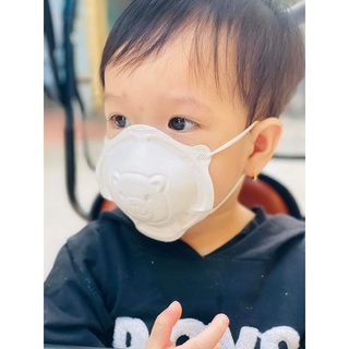 Set 3 Khẩu trang Gấu cho Bé Unimask