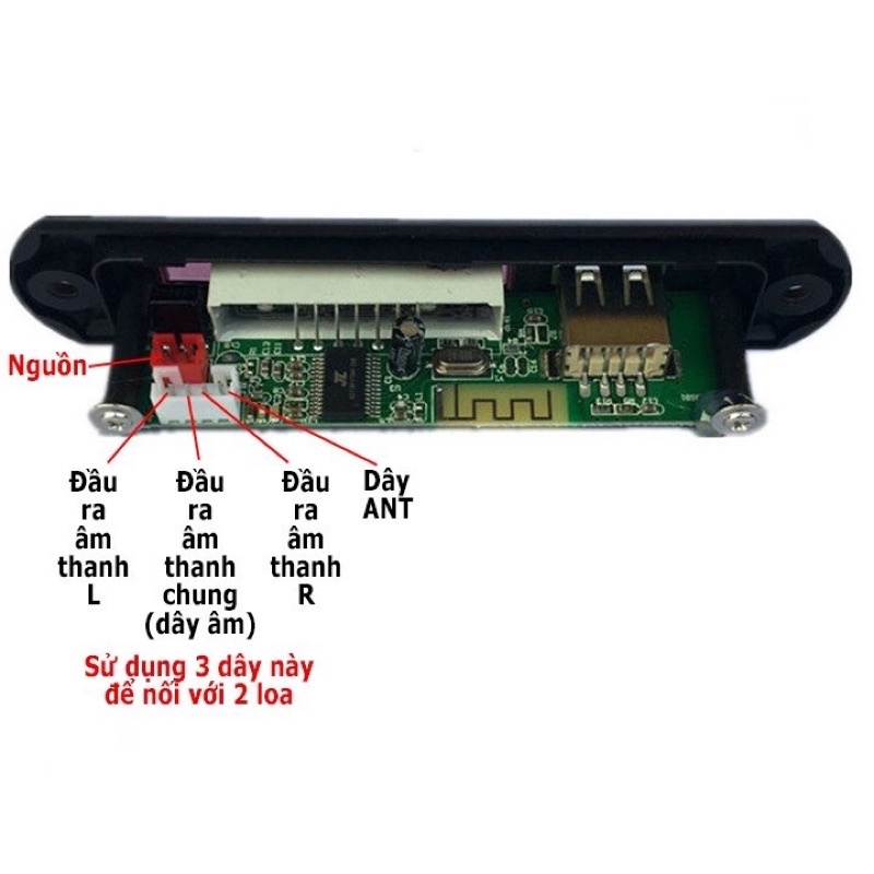 ✅ Mạch giải mã loa blutooth . 5.0 FM. TF. BLUTOOTH. Aux. USB 9-12v giải mã âm thanh