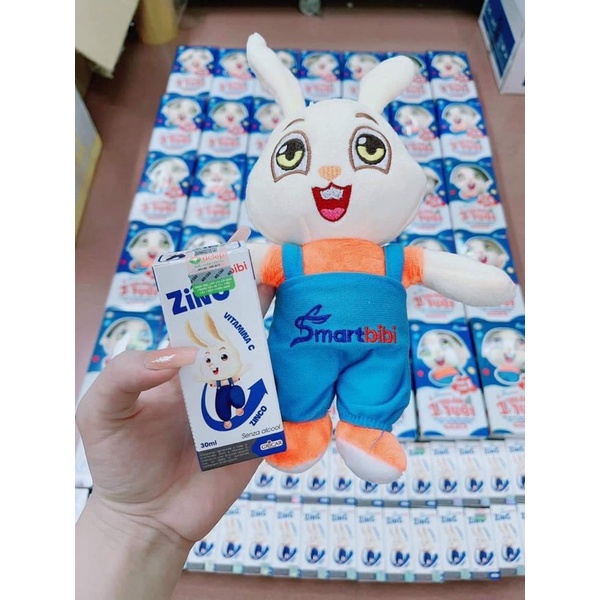 [CHÍNH HÃNG] Smartbibi ZinC bổ sung kẽm tăng đề kháng, cải thiện biếng ăn, chậm lớn cho bé