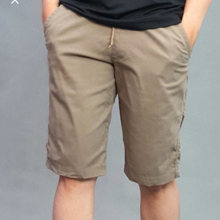 QUẦN SHORT KAKI NAM CO GIÃN- HÌNH THẬT