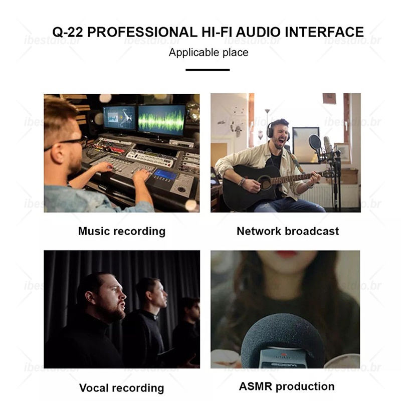 Thẻ Âm Thanh Ghi Âm Chuyên Nghiệp Cho Studio