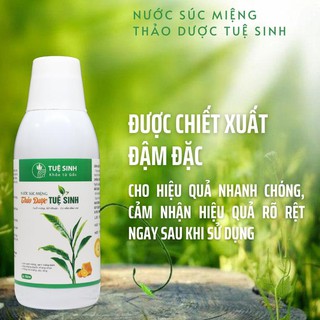 Nước Súc Miệng Thảo Dược Tuệ Sinh