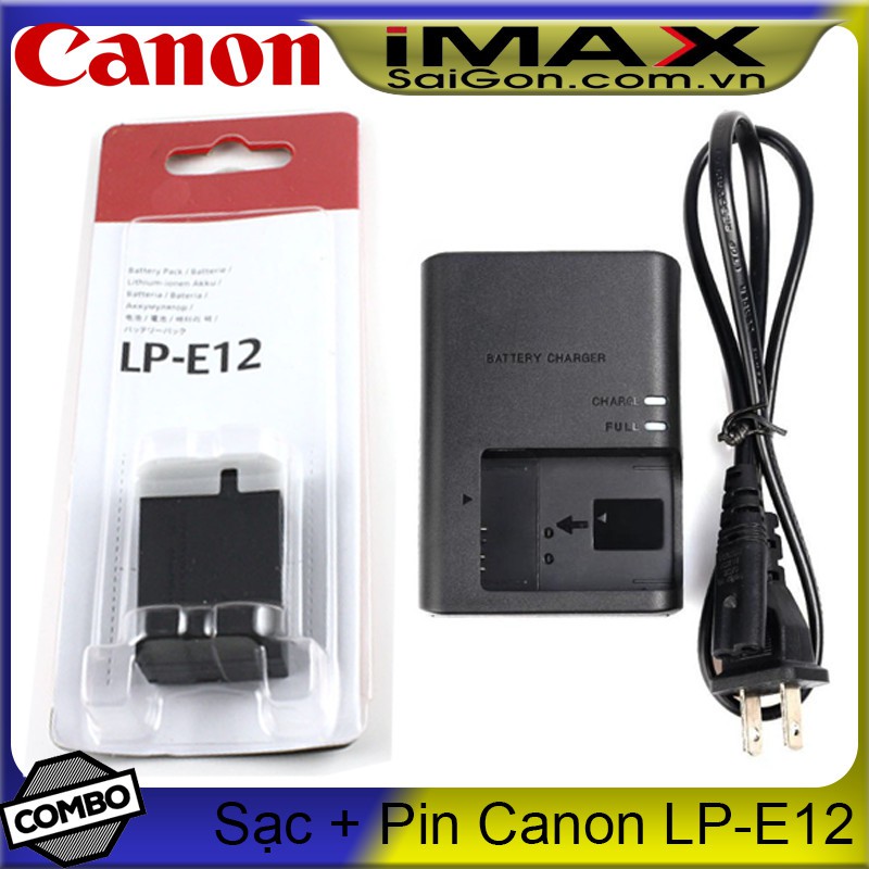 PIN SẠC MÁY ẢNH CANON LP-E12