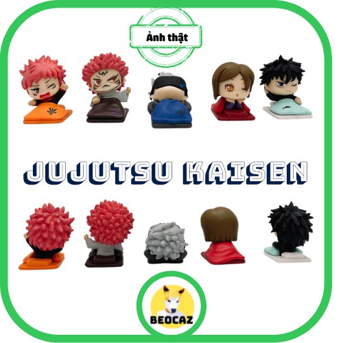 [Full Box Tặng Hộp Bảo Vệ] Mô hình chibi Jujutsu Kaisen ngủ dễ thương Đồ chơi Jujutsu Kaisen Chú Thuật Hồi Chiến