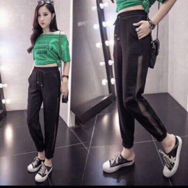 [FREESHIP ĐƠN TỪ 50K] Quần phối lưới cạnh NTA0519