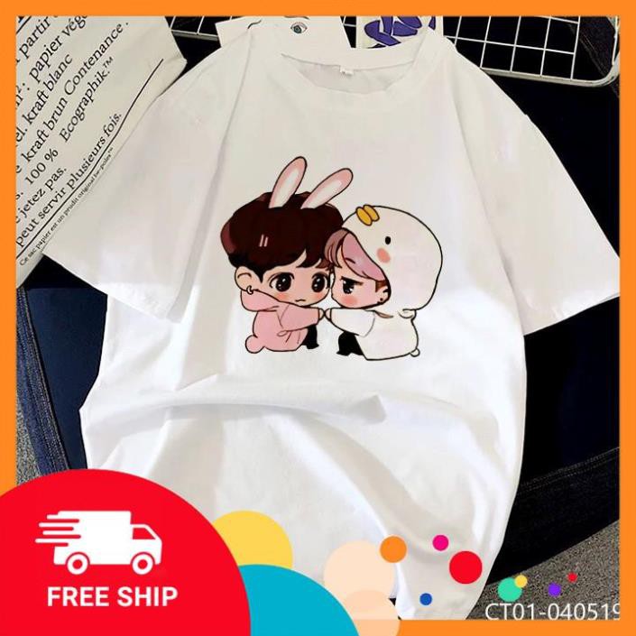 ⚡️FREESHIP⚡️ Áo thun BTS chibi Jungkook Jimin Cute cho ARMY