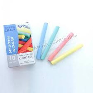 Phấn màu Tân Hà - Phấn viết bảng từ xanh Tân Hà