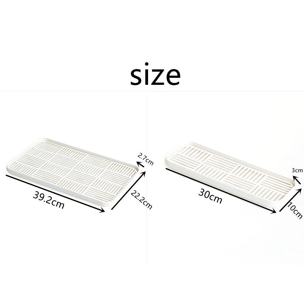 Khay Đựng Đồ Hình Chữ Nhật Thoát Nước Tiện Dụng Cho Phòng Khách
