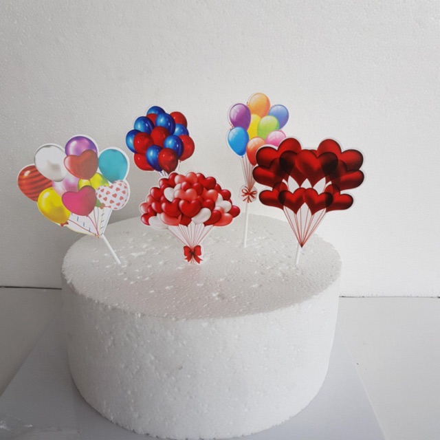 10 set cắm chùm bóng bay-Q4342
