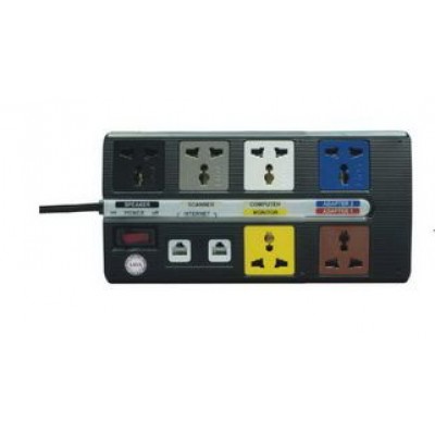 Ổ cắm kéo dài đa năng có mạch chống sét thông tin Lioa 6 OFFICE-3
