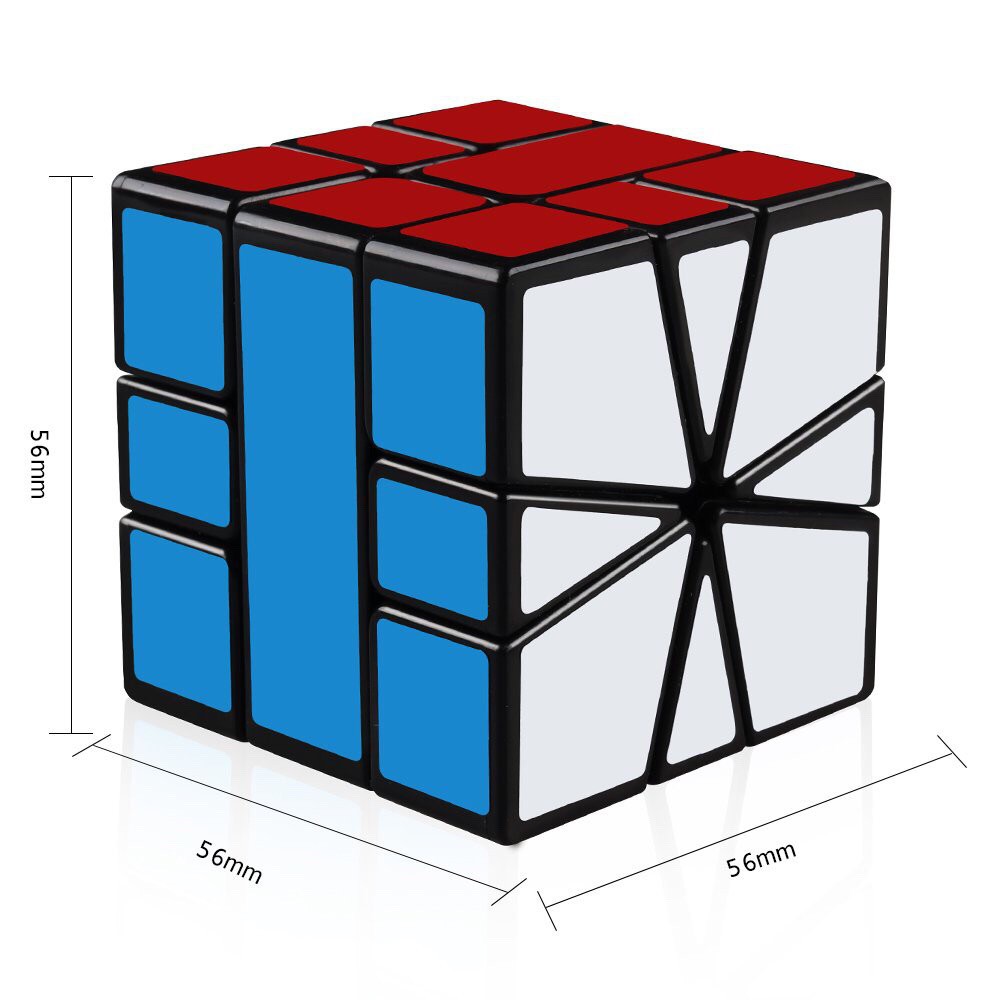 Yj Guanlong SQ-1 Non-Cubic Speed Cube Square-1 Cube Shapes Puzzles Khối Rubik