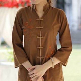 đồ lam đi chùa (cổ tàu sen)