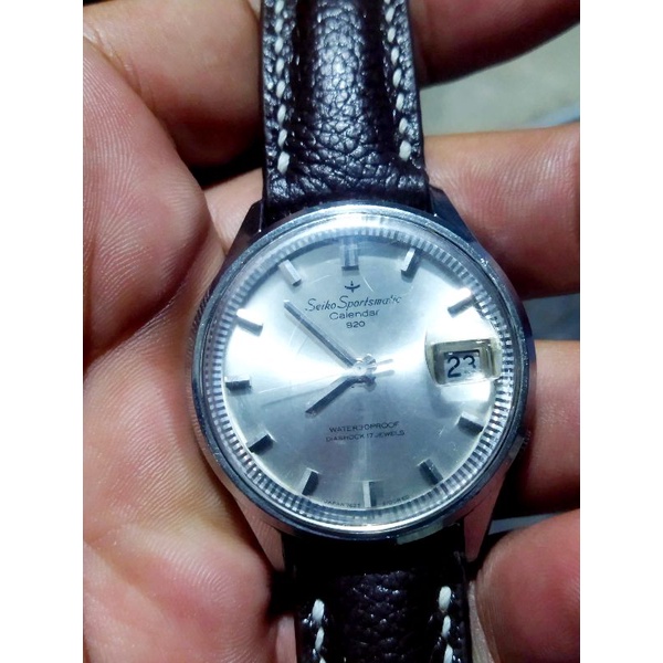 Đồng hồ nam cơ cổ thương hiệu Seiko Sportmatic 5
