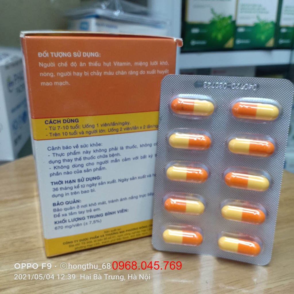 B Complex C Plus  Giúp tăng cường sức khỏe hiệu quả