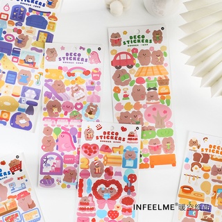 Sticker gấu cute infeel me