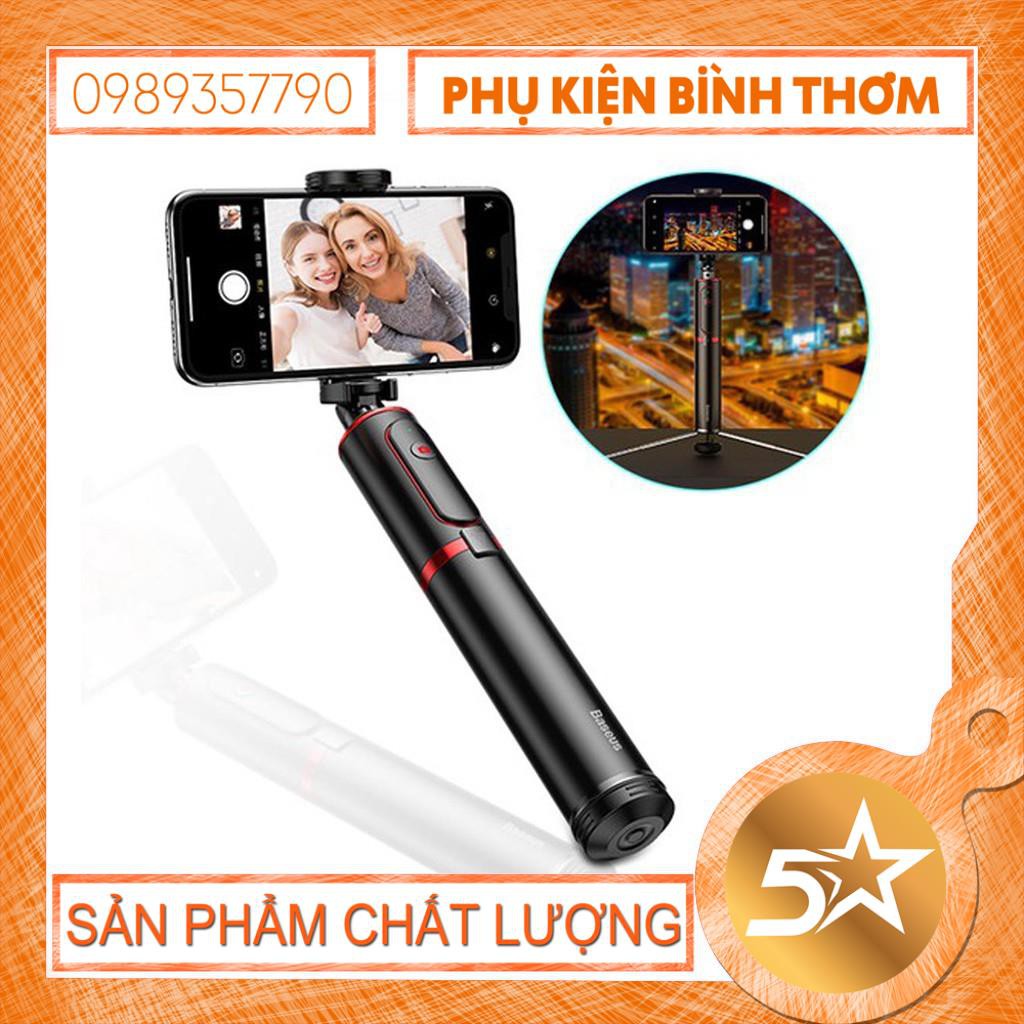 Gậy Chụp hình Tự Sướng/ Live Stream Tích Hợp Tripod Rút Gọn - Baseus Fully Folding Selfie Stick