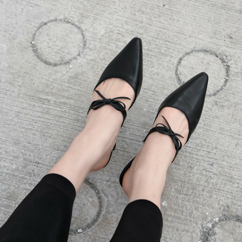 Giày nữ cao gót 7 cm kiểu dáng Hàn Quốc mã GA05