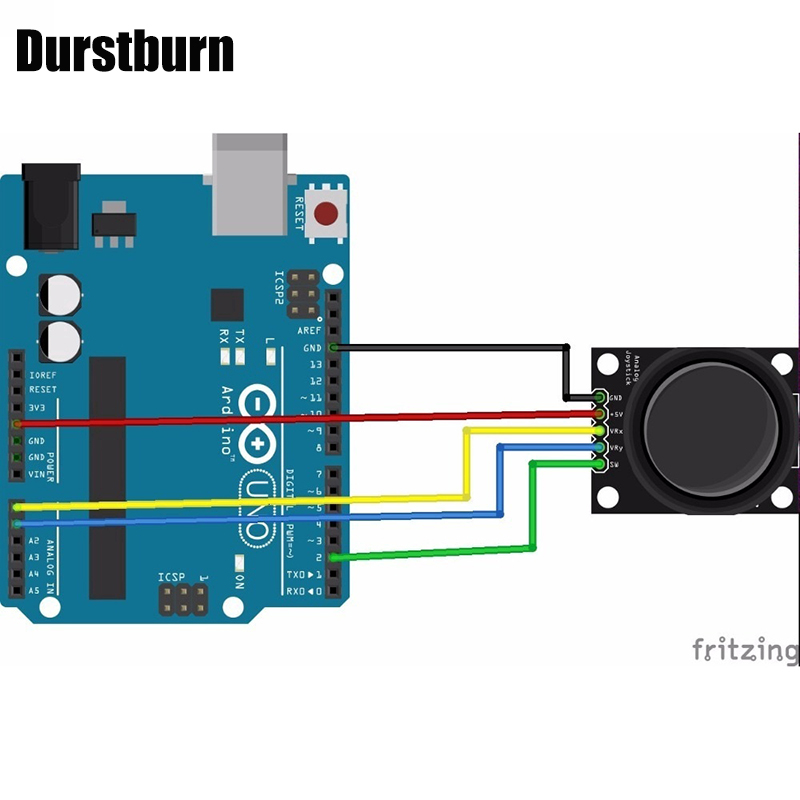 Điều khiển tay cầm PS2 Arduino Dual-axis XY chất lượng cao với độ điều khiển KY-023