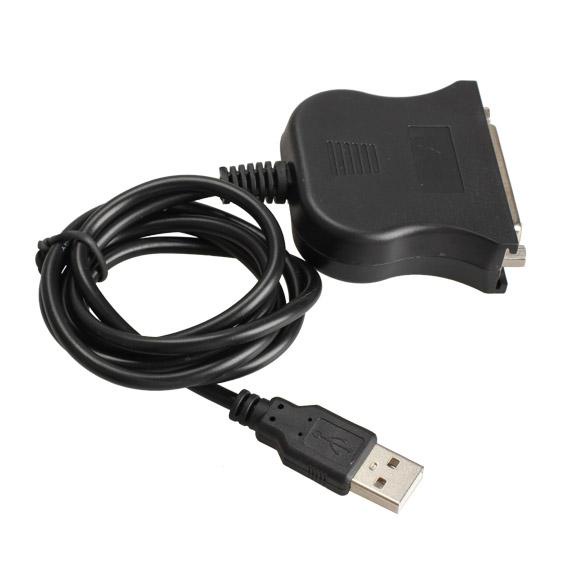 Dây Cáp Chuyển Đổi Cổng USB 1.1 Sang DB25 Tiện Dụng Đen