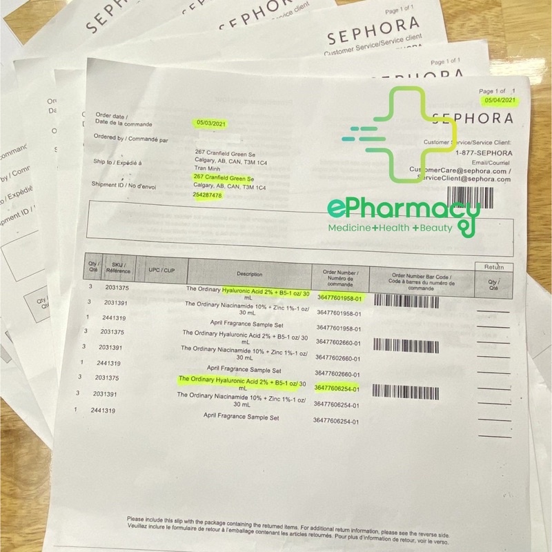 Serum The Ordinary Hyaluronic Acid 2% + B5 – Serum cấp nước và hồi phục da