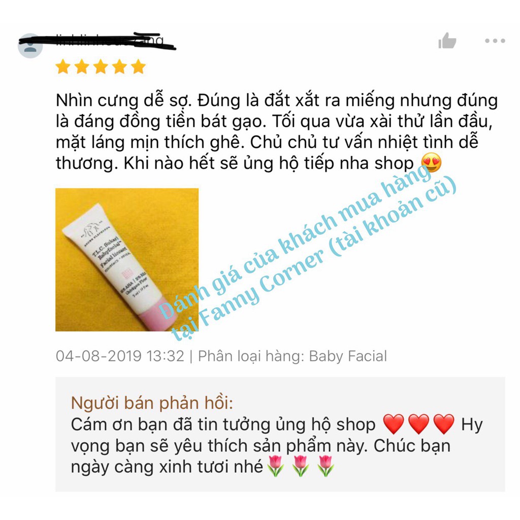 Set mặt nạ Baby Facial & Manula oil - Drunk Elephant