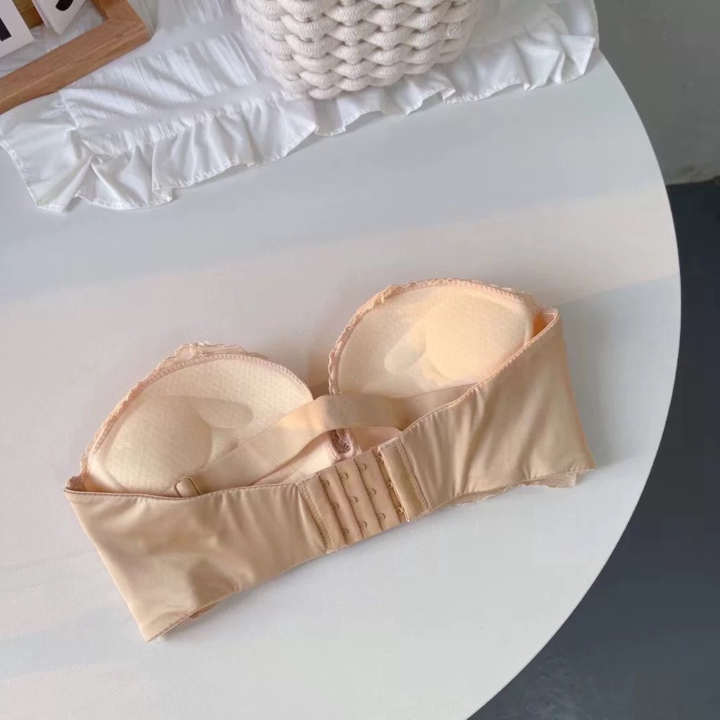 Áo lót ren cup ngực không dây chống tụt áo mặc hở vai cao cấp Rosie AR/231