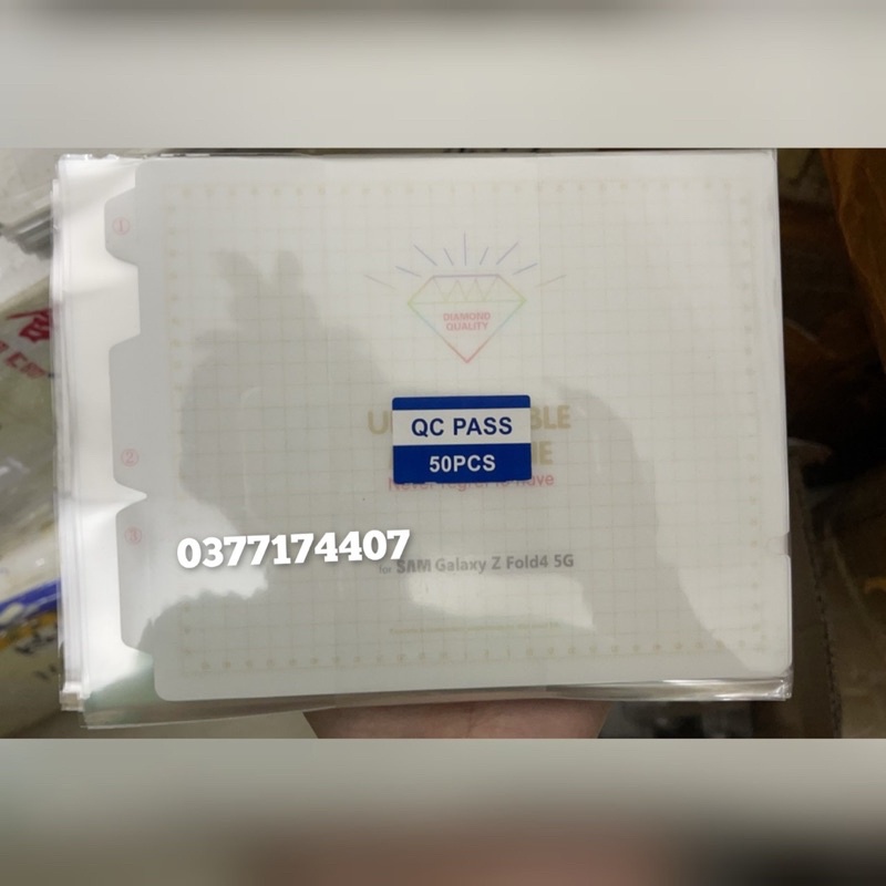 Miếng Dán PPF dẻo cho Samsung Z Flip 4, Z Fold 4 Full màn hình bảo vệ máy trong suốt