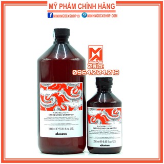 DAVINES NATURALTECH ENERGIZING SHAMPOO 250- 1000ML DẦU GỘI CHỐNG RỤNG DAVINES CHÍNH HÃNG