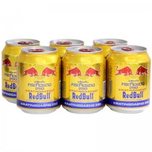 Lốc 6 Lon Nước Tăng Lực Redbull Thái 250ml