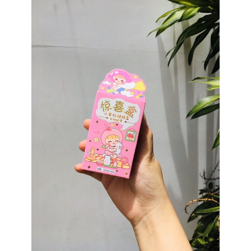 washi tape cô gái bản to cực xinh