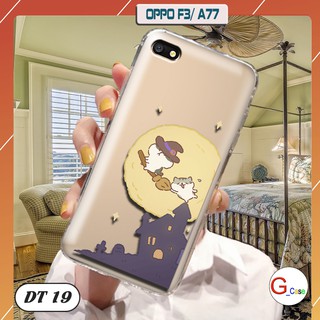 Ốp lưng Oppo F3/ A77 dẻo trong in hình