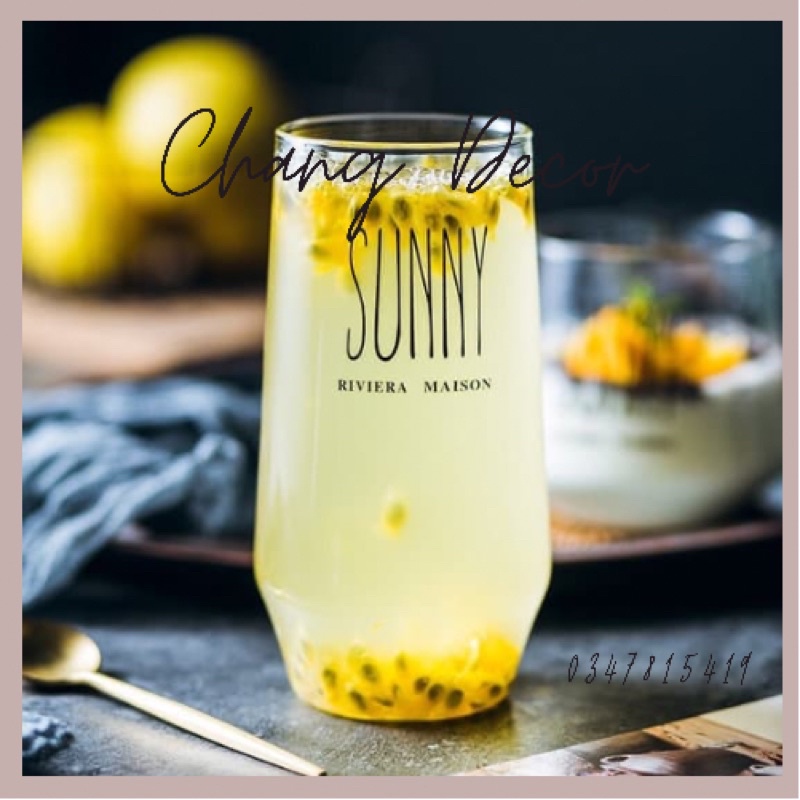 Ly Thủy tinh Sunny - Ly uống nước