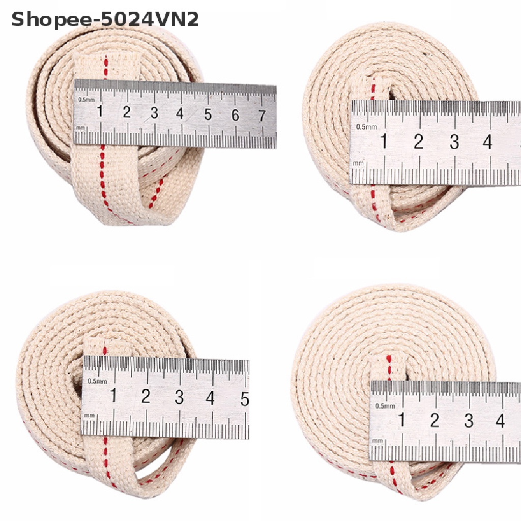 [&amp; Home &amp; living &amp; living] 1M Dây Đèn Dầu Bằng Cotton Wick Dẹt Cho Đèn Dầu