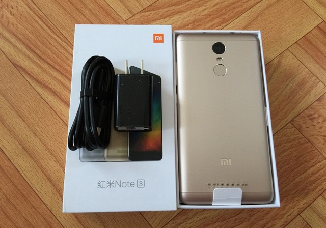 Điện thoại Xiaomi Redmi note 3 , ram 2g , bộ nhớ 16gb . Đủ hộp và phụ kiện