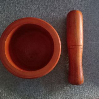 Bộ cối chày gỗ cao cấp - Hiệu Happy Kitchen