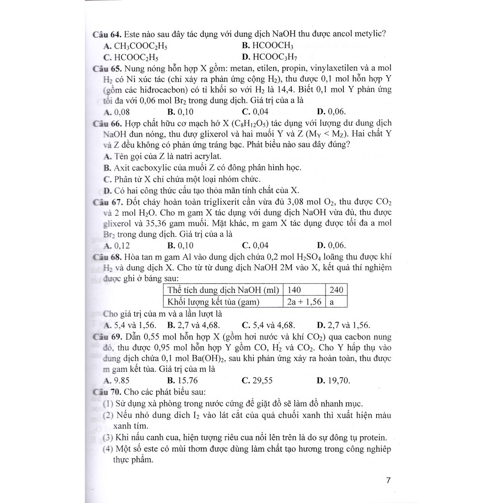 Sách - Giải chi tiết bộ đề thi môn Hoá học bám sát chương trình lớp 11, 12 (Tái bản 1)