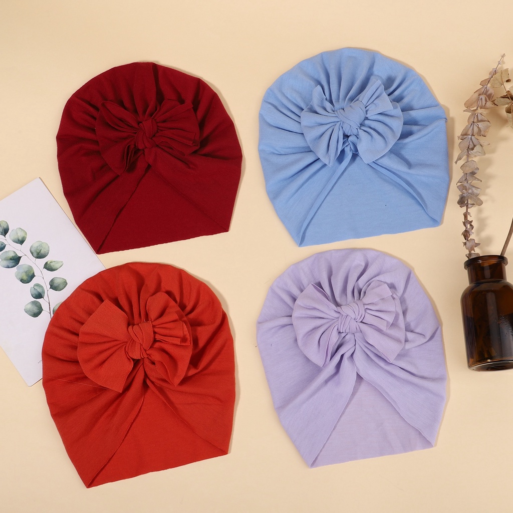 RainBow Bows 1 Băng Đô Nơ Co Giãn Thời Trang Mùa Đông Cho Bé