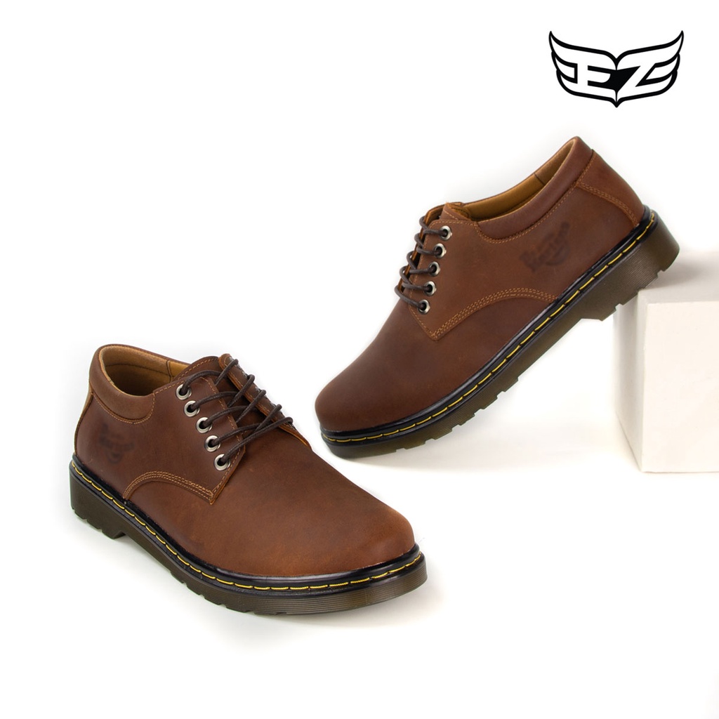 Giày Đốc Da Bò Sáp ( Nâu Cacao cực chất ) Vintage - Bảo hành 24 tháng - Đổi trả trong vòng 7 ngày | BigBuy360 - bigbuy360.vn