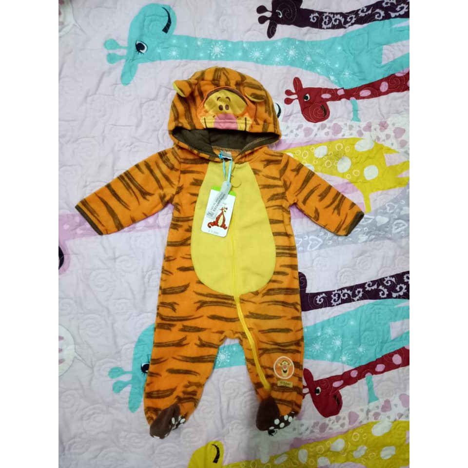 Body nỉ chất dày kéo khóa có nón hàng xuất Disney