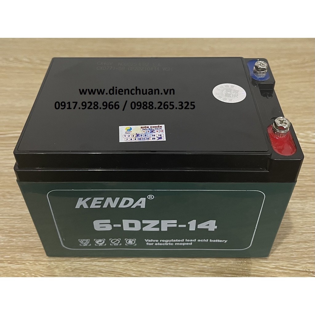 Ắc quy 12V 14Ah dùng cho xe đạp điện, loa kéo, lưu điện