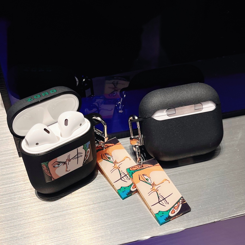 Vỏ Bảo Vệ Hộp Sạc Tai Nghe Bluetooth AirPods 1 / 2 Pro 3 2021 gen3 Bằng Silicon Họa Tiết Hoạt Hình One Piece