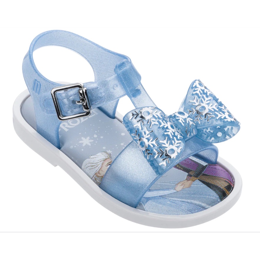 Giày nhựa thơm Melissa Mar SNDL Frozen BB màu Trắng