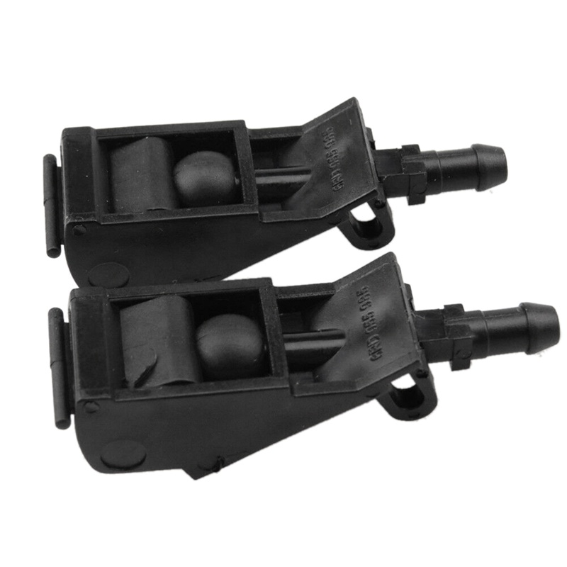 Bộ 2 Vòi Phun Nước Rửa Kính Chắn Gió Xe Hơi 6E0955985 Phụ Kiện Chuyên Dụng Dành Cho VW Beetle Golf Jetta MK4 Passat B5 Bora