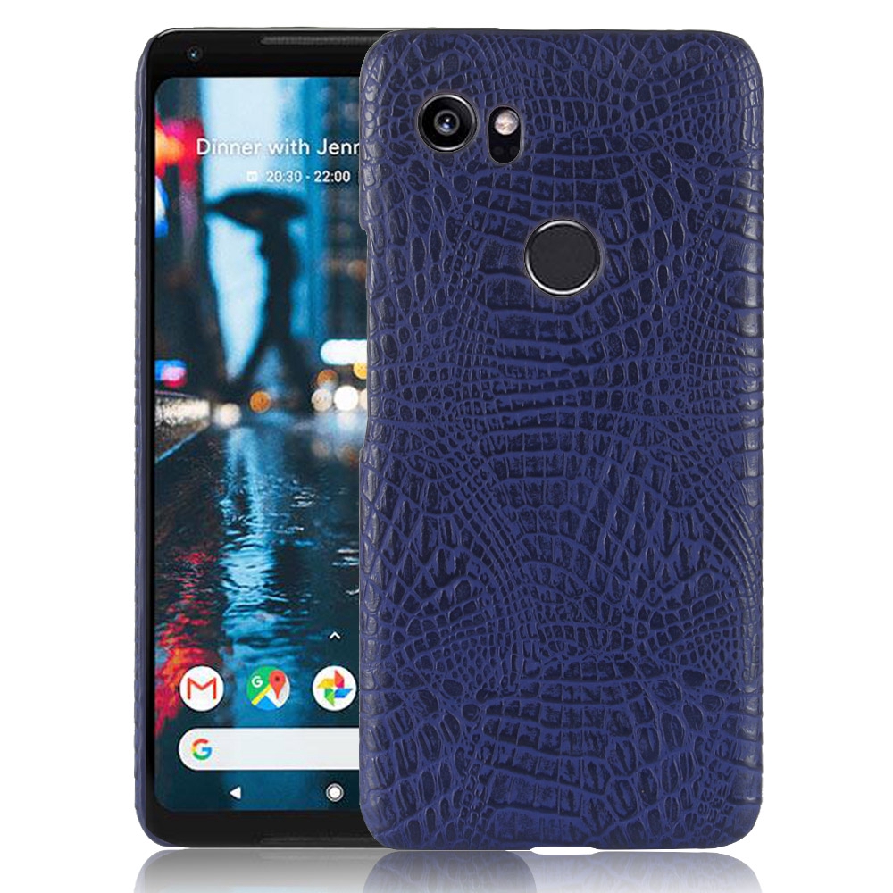 Ốp điện thoại bằng da PU vân da cá sấu cứng cho Google Pixel XL 2XL Pixel 3 3XL 3A XL 4 XL