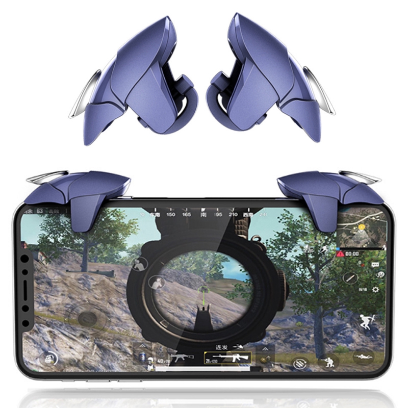 Nút bấm chơi game PUBG Mobile L1R1 hình cá mập độc đáo AK16