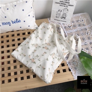 🍃🌸 Túi TOTE THÊU HOA CỰC XINH