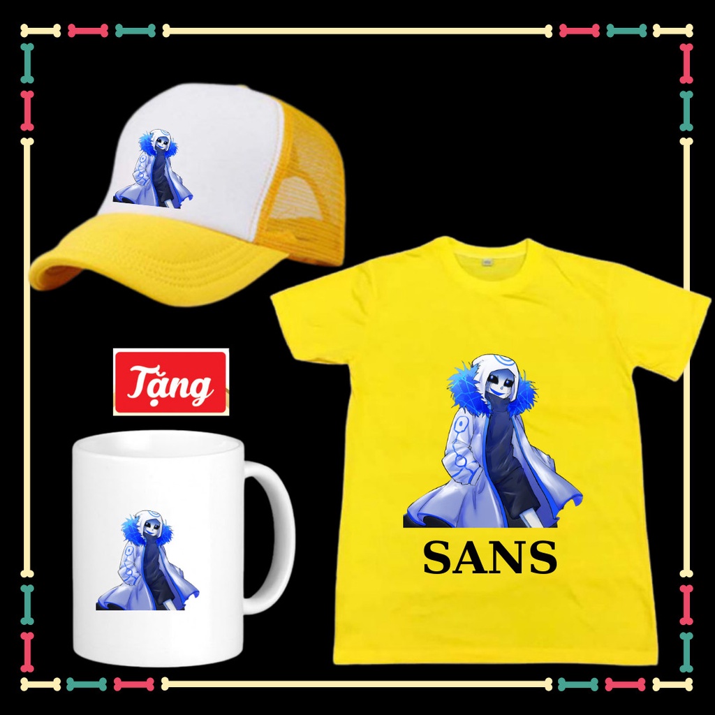 Áo mũ ly Sans Undertale 404 siêu ngầu cho bé trai, bé gái dành làm quà tặng
